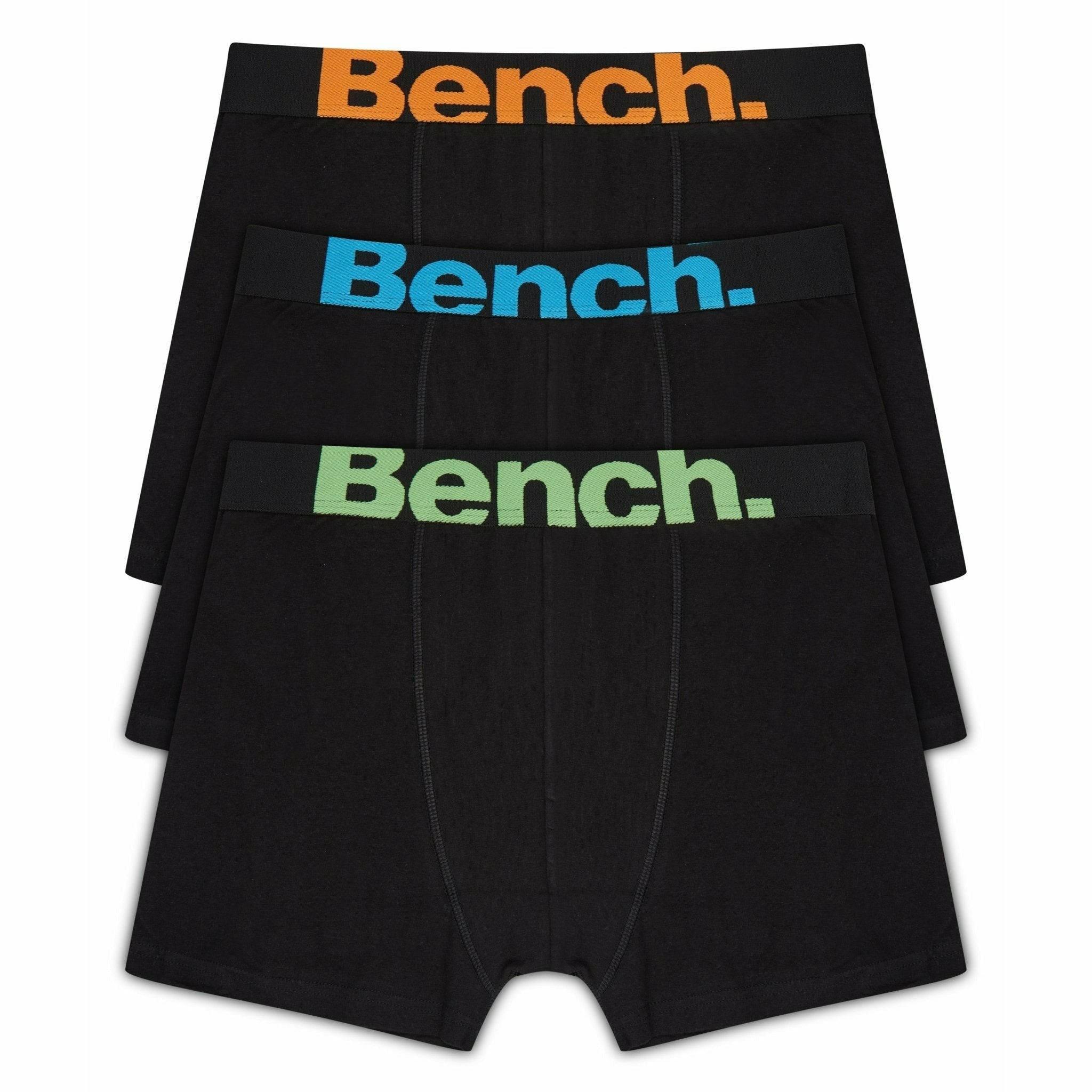 Mens ’NEWHAM’ 3 Pack Boxers - ASSORTED - M / Assorted