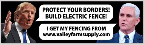 border security electric fence trump