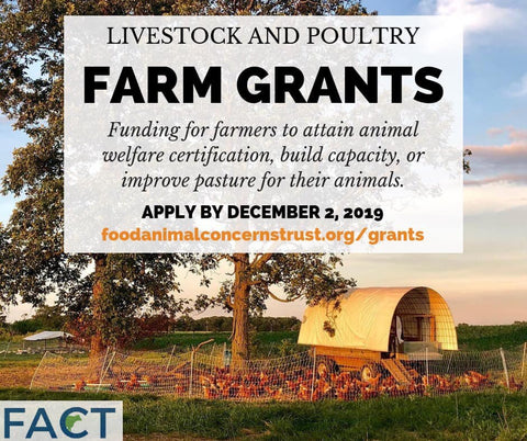 ag grant for electric fence