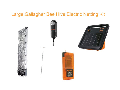 electric fence kit for bee hives
