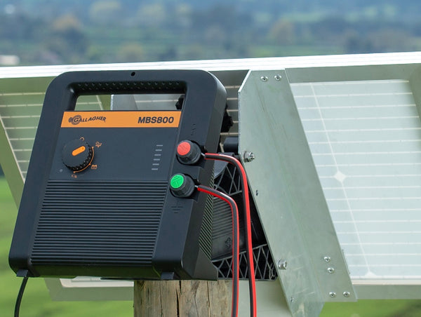 MBS800 solar fence charger