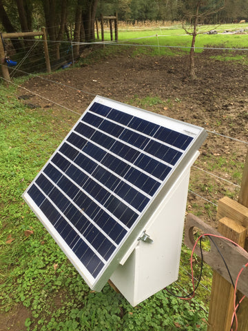 80 Watt Solar Battery Box Electric Fence Charger Energizer | Gallagher ...