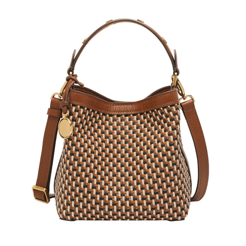 Buy Fossil Brown Solid Leather Tote For Women At Best Price @ Tata CLiQ