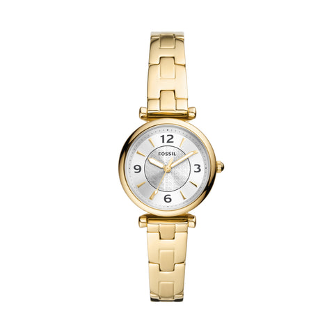 Carlie Three-Hand Date Two-Tone Stainless Steel Watch – Fossil