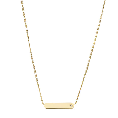 Locket Collection Stainless Steel Chain Necklace – Fossil Singapore