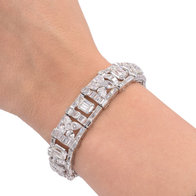 1960's 30ct Diamond Bracelet by Cartier