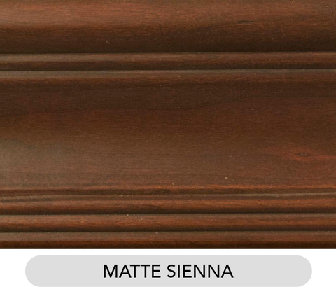 Matte Sienna on Cherry C-M-SEN