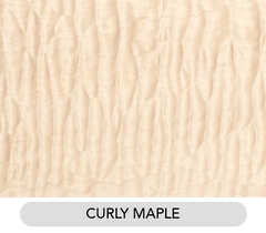 Curly Maple Rail Top Upgrade