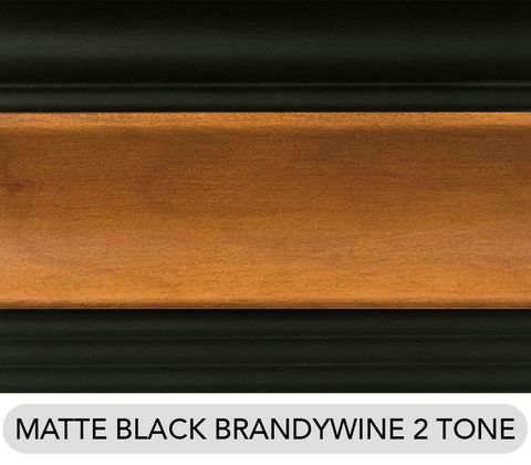 Matte Black Brandywine 2 Tone