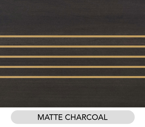 Matte Charcoal with Natural Maple Accents MCHR