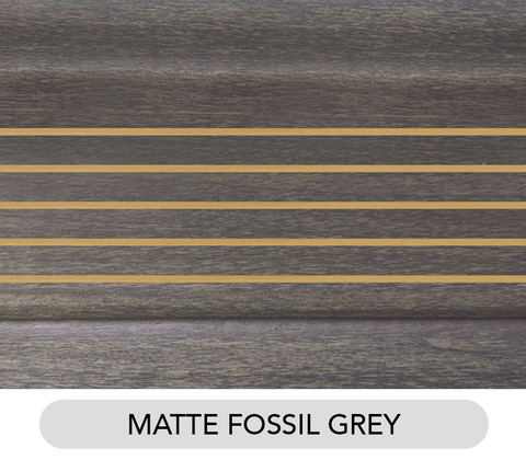 Matte Fossil Grey with Natural Maple Accents MFG