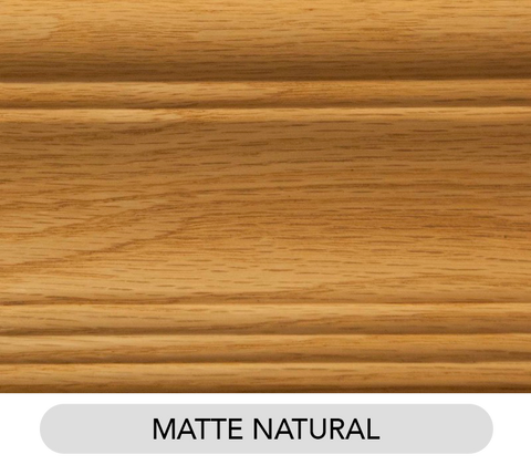 Matte Natural on Oak M-NAT