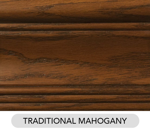 Traditional Mahogany on Oak O-TM