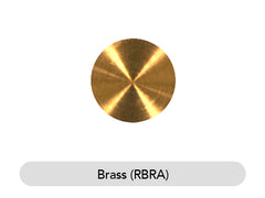 Round Metal Brass Sites