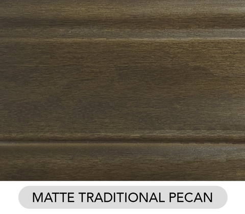 Matte Traditional Pecan on Tulipwood T-M-TP