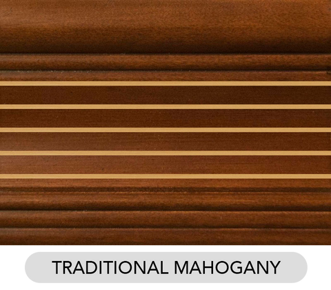 Traditional Mahogany with Natural Maple Accents TM