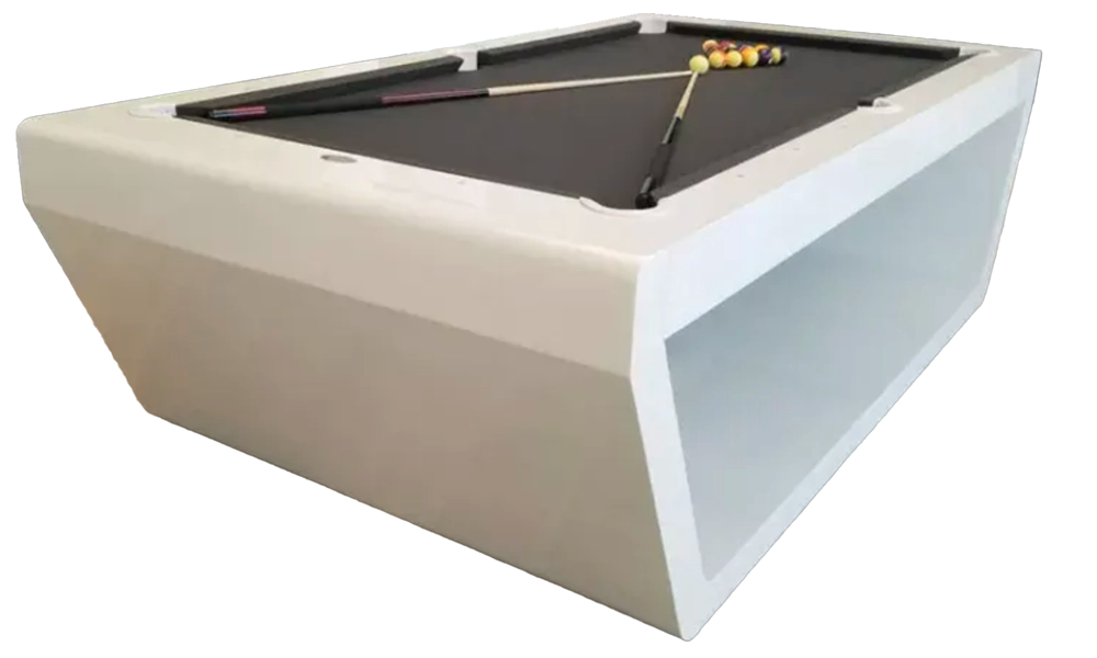 Vela Pool Table Full Side View