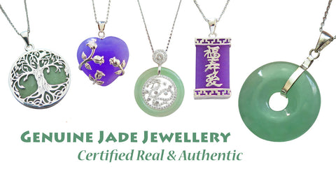 Real Jade Silver Jewellery