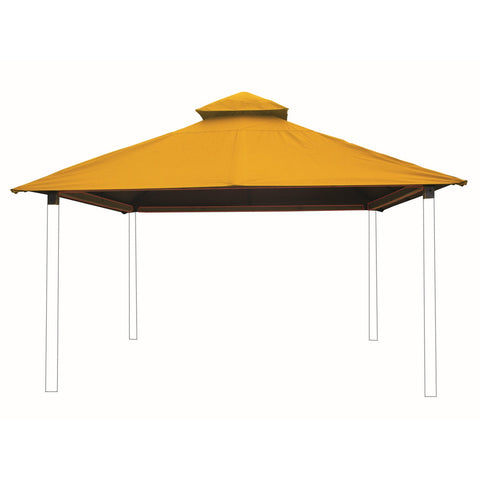 Riverstone Acacia Gazebo Roof Framing And Mounting Kit With Outdura Canopy