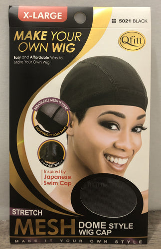 Qfitt Side Parting U-Part Wig Cap #5014