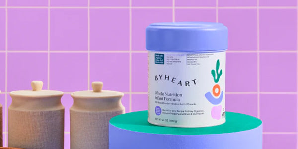 A Container of ByHeart Baby Formula