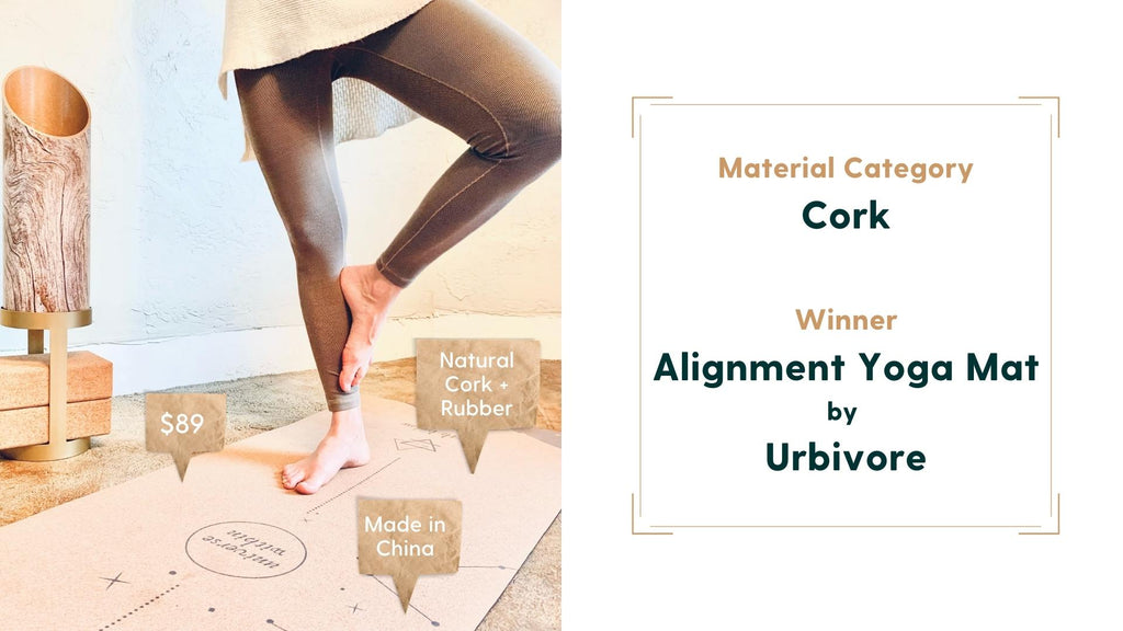 Cork Material Winner: Urbivore Yoga Mat