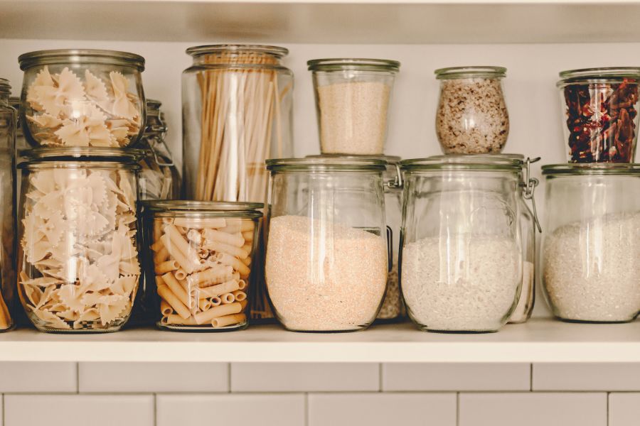 clear the clutter too improve chi in your home - a clean, organized pantry