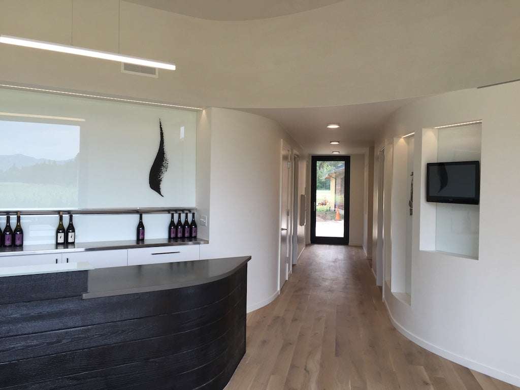 2Yoke Design sustainable wine tasting room