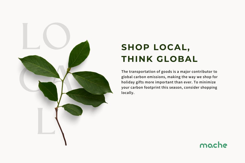 shop local, think global