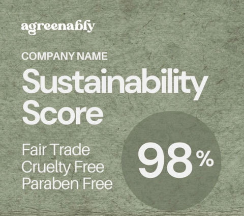 sustainable score by agreenably