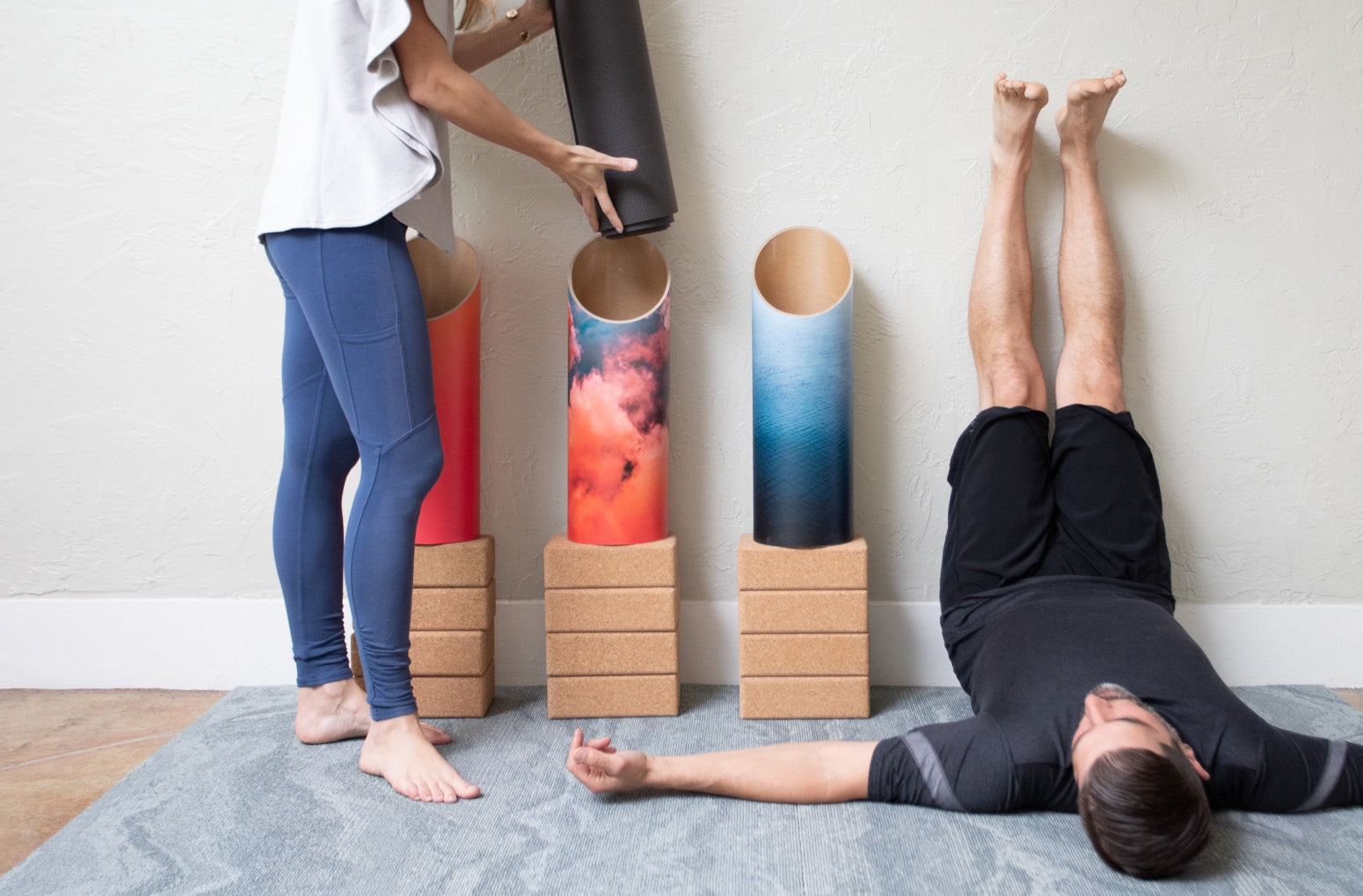 Yoga Mats & Mache Tubes