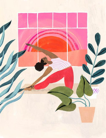 Yoga Illustration by Penelope Dullaghan