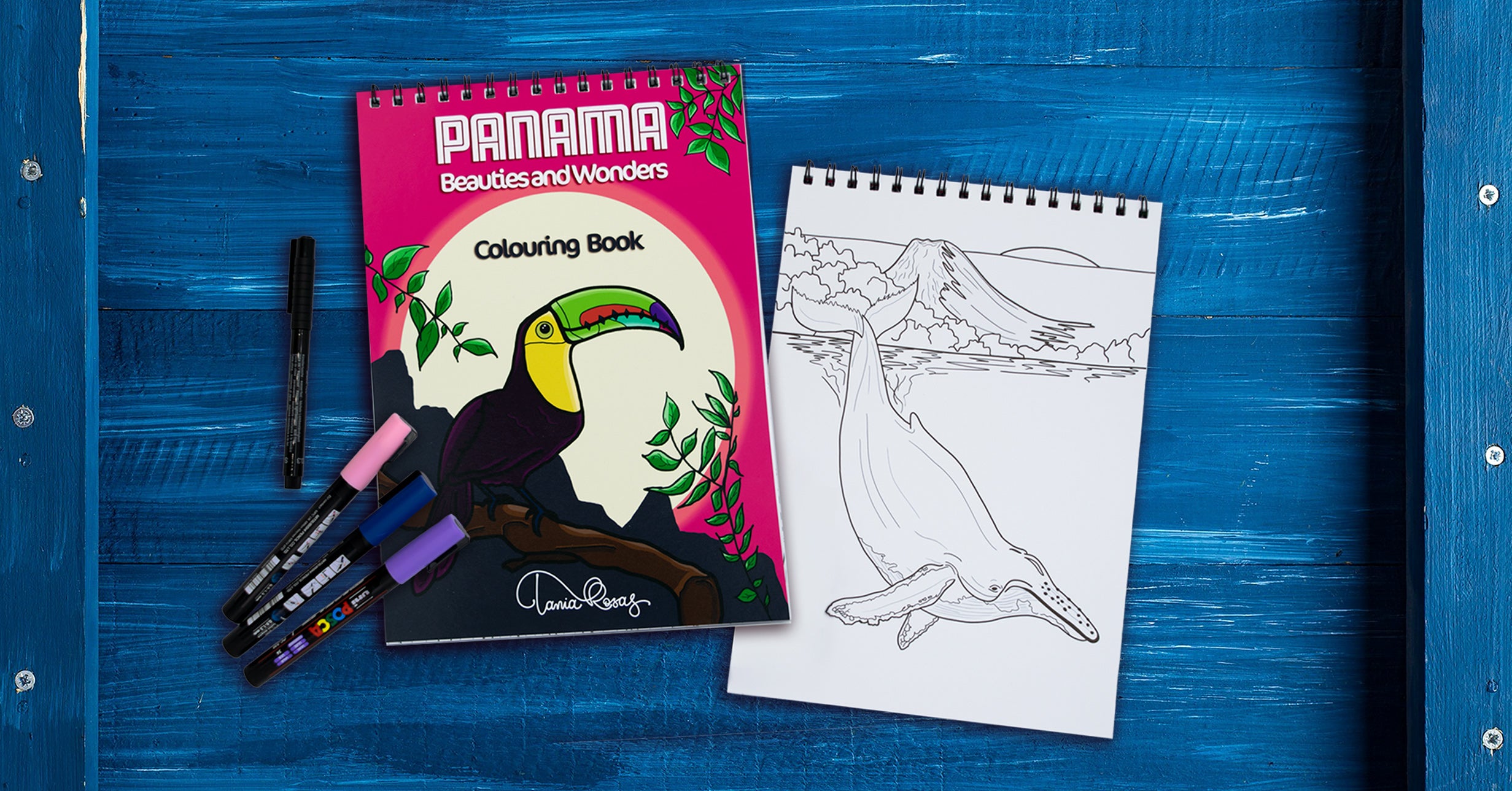 Colouring book Panama