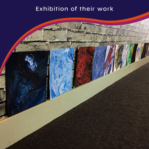 Exhibition of student's art