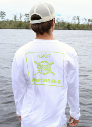 Island Collection Classic Logo Long Sleeve - Lime