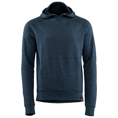 Mens Merino 260 Lounge Hoodie Denim Navy Isobaa Reviews on