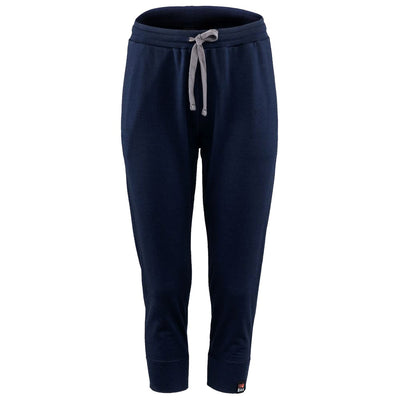 ISOBAA Mens Merino Lounge Cuffed Joggers (Navy/Smoke)