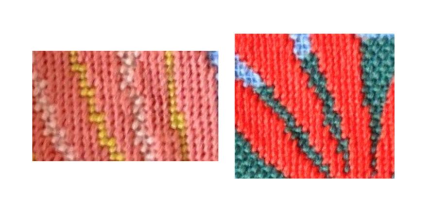 Needlepoint Gobelin Enroaching Stitch