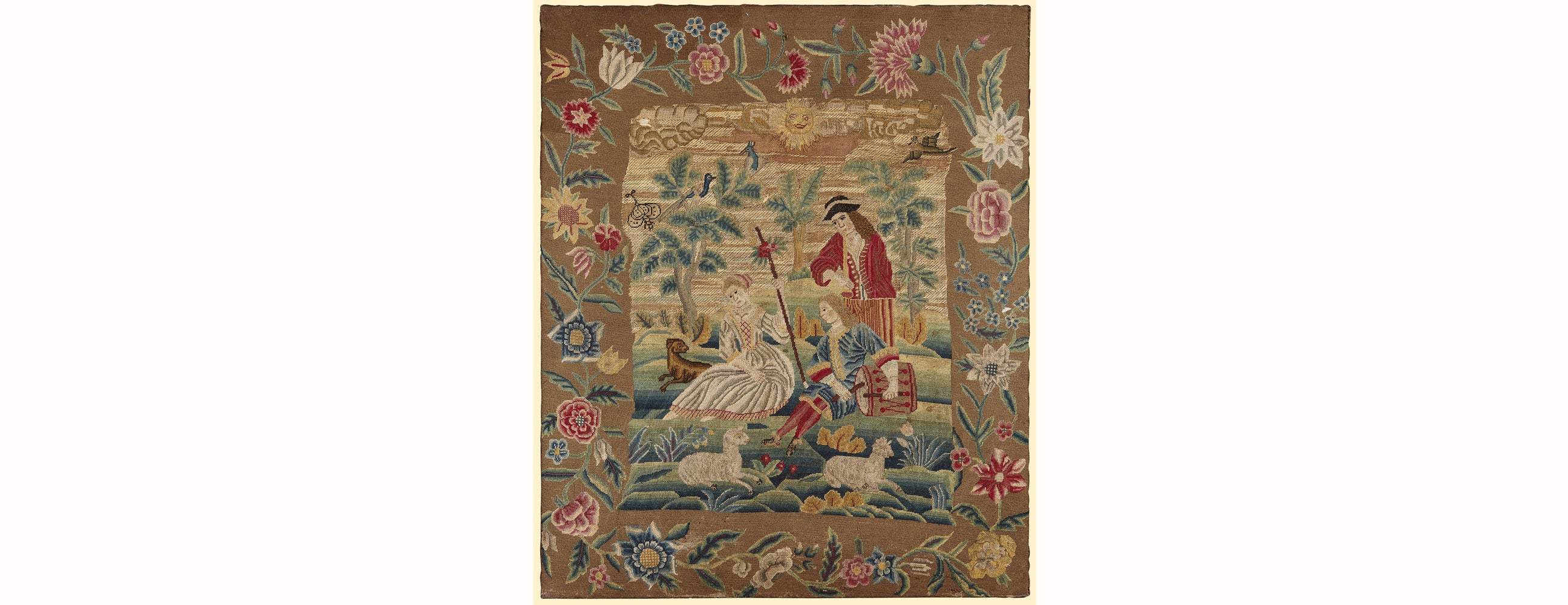 18th century needlepoint