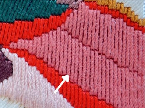 Vertical Long Stitch