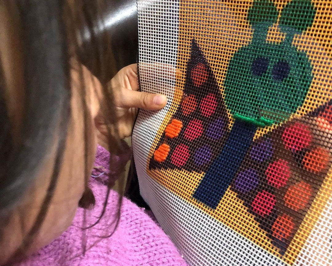 Needlepoint for Kids by Unwind Studio