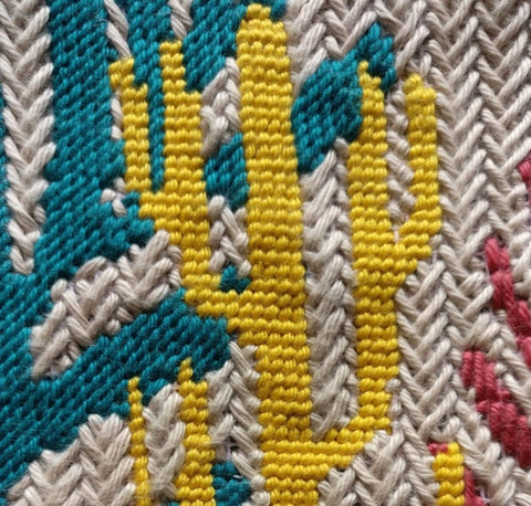 Needlepoint Tent Stitch Details