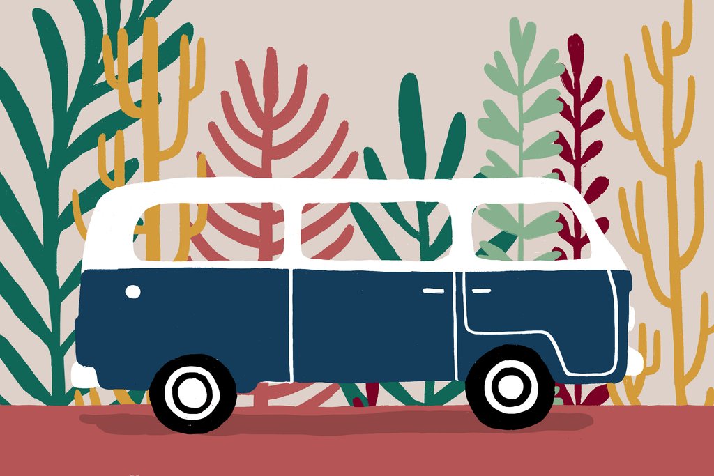 travel van design by bina tangerina