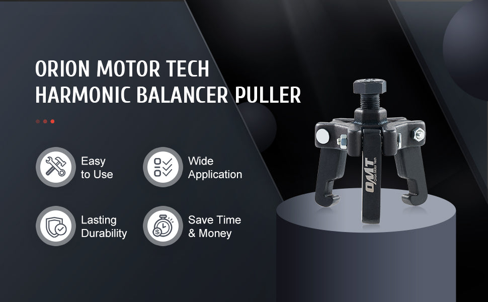 Harmonic Balancer Puller Kit，3 Jaw Puller Tool Set - Orion Motor Tech –  OrionMotorTech