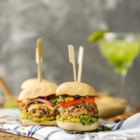 Fajita Black Bean Burger - Online Grocery Near Me Downtown Vancouver