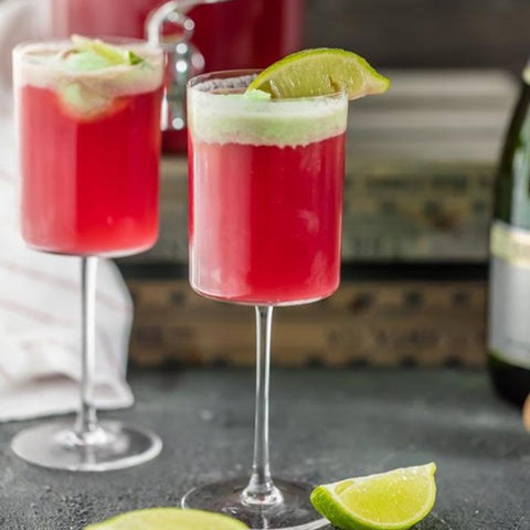 Cranberry Limeade Holiday Champaign Punch - Drinks Delivery Vancouver
