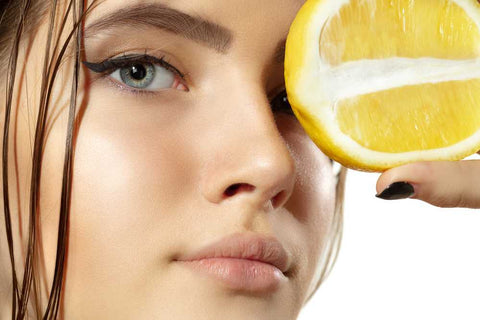 oily skin for lemon juice