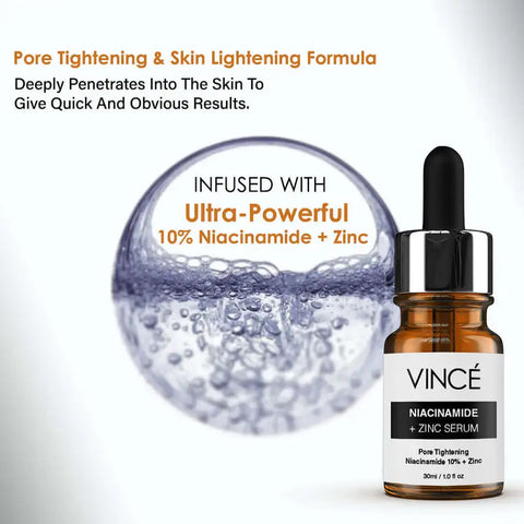 Niacinamide + Zinc serum Vince care