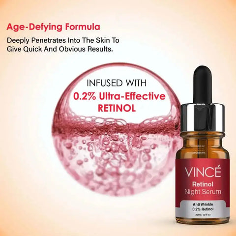 retinol serum for skin aging