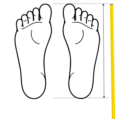 how to measure your foot size